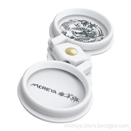 Mobile phone ring holder and stand, double finger ring, zink alloy material, 360-degree rotationNew
